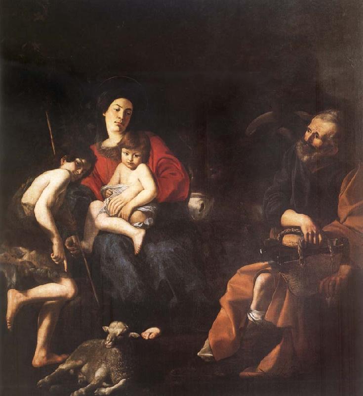 CASTIGLIONE, Giovanni Benedetto The rest in the flight to Egypt